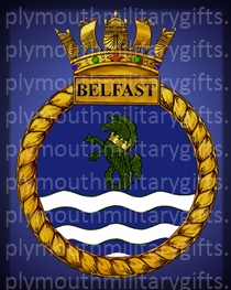 HMS Belfast Magnet (new)